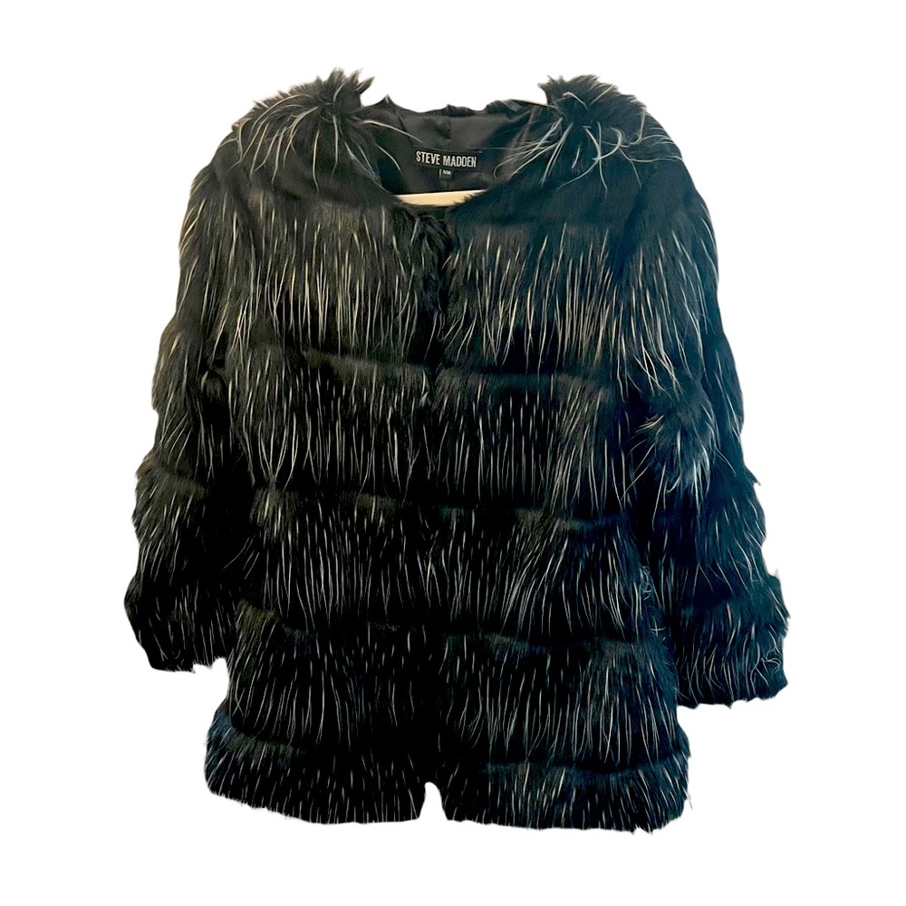NWOT Steve Madden Faux Fur Jacket